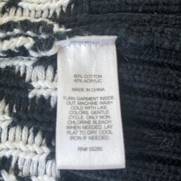 EXPRESS Women's Aztec Open Sweater Size M - Picture 6 of 6